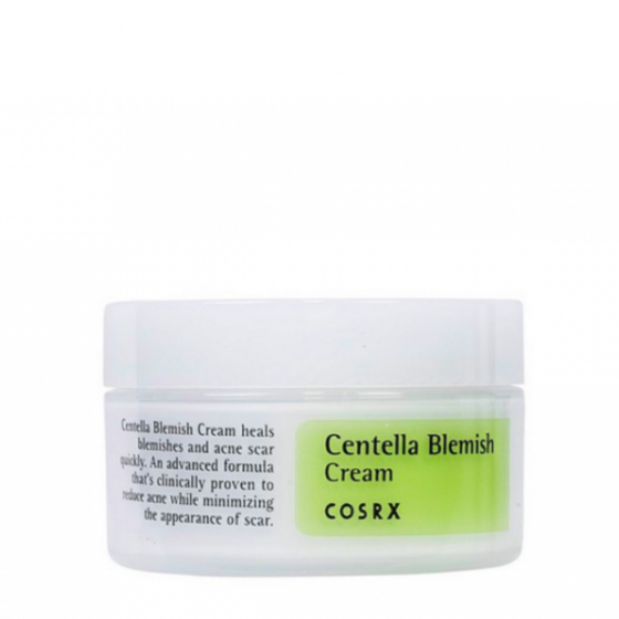 COSRX - CENTELLA BLEMISH CREAM - Pielęgnacyjny krem do twarzy z wyciągiem z wąkroty azjatyckiej 30 ml