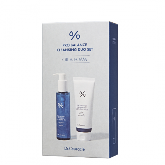 Dr.Ceuracle - Pro Balance Cleansing Duo Collection - zestaw olejek i pianka