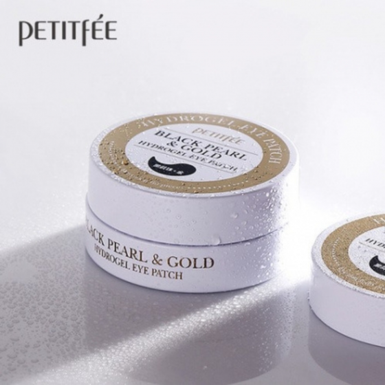 Petitfee - Black Pearl & Gold Hydrogel Eye Patch