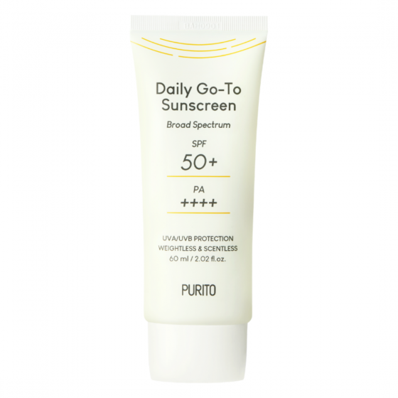 Daily Go-To Sunscreen SPF 50+ PA++++, Codzienny krem przeciwsłoneczny, 60ml