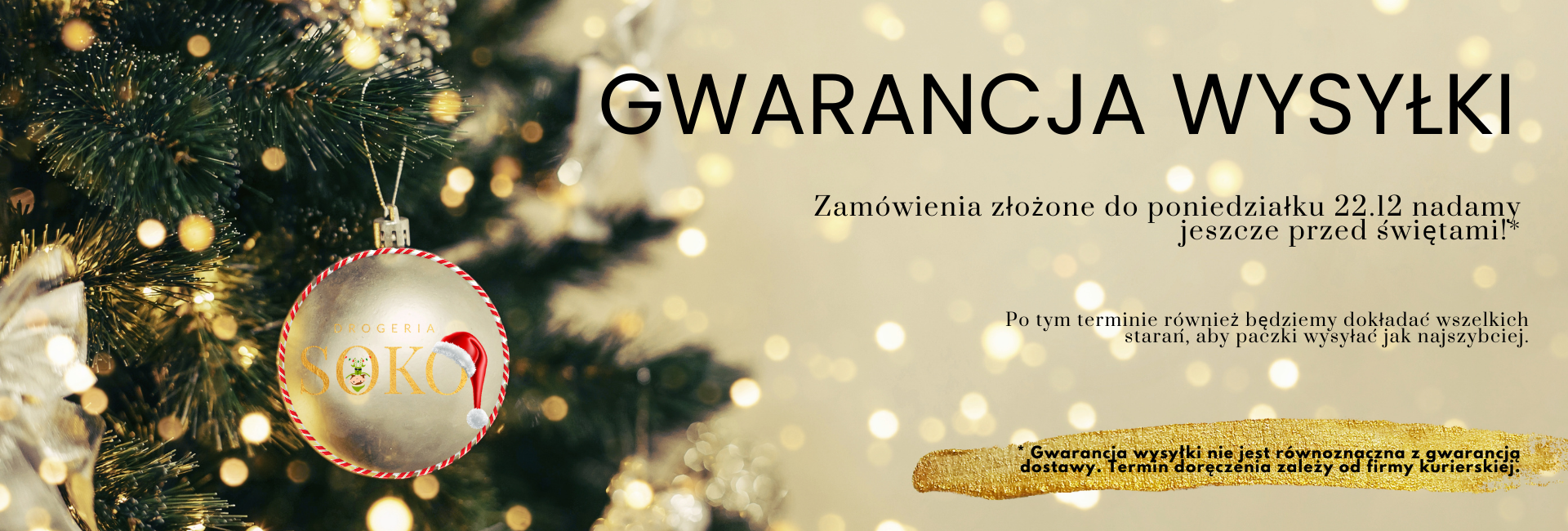 gwarancja wysyłki