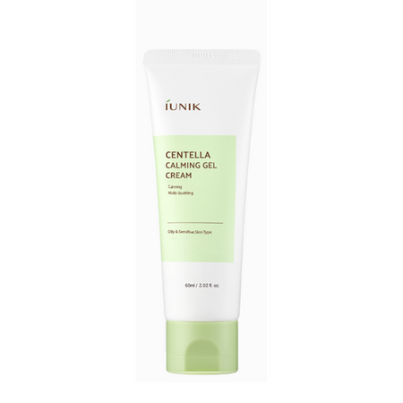 iUNIK - Centella Calming Gel Cream - 60ml - Kojący Krem z Wąkrotką Azjatycką