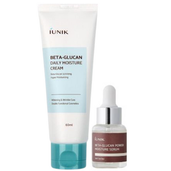iUNIK - Beta Glucan Edition Skincare set - Zestaw Kosmetyków Nawilżających