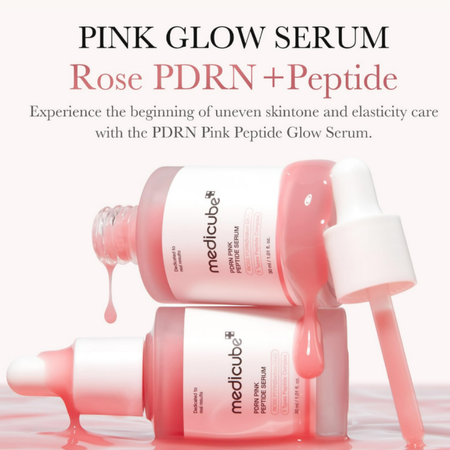 Medicube - PDRN Pink Peptide Serum - 30ml - Ujędrniające Serum Do Twarzy