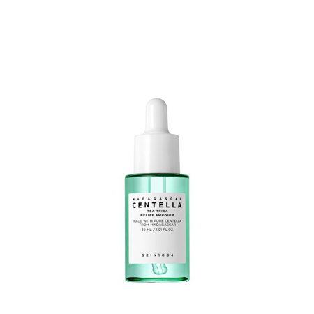 SKIN1004 - Madagascar Centella Tea-Trica Relief Ampoule - 30ml - Intensywnie Regenerujące Serum Dla Cery Tłustej i Problematycznej