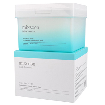 MIXSOON Bifida Toner Pad - 120 szt - Tonizujące Płatki o Działaniu Nawilżającym