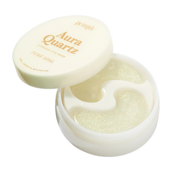 Petitfee - Aura Quartz Hydrogel Eye Mask Pure Opal, 40 szt. - Hydrożelowe Płatki Pod Oczy