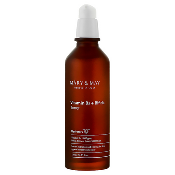 Mary&May - Vitamine B5 + Bifida Toner - Rozświetlający Tonik z Pantenolem i Witaminą C - 120ml