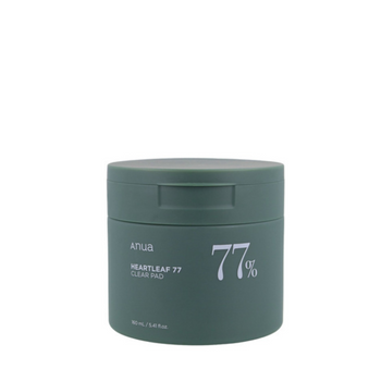 Anua - Heartleaf 77% Toner Pad, 70szt. - Płatki Tonizujące Do Twarzy - 160ml