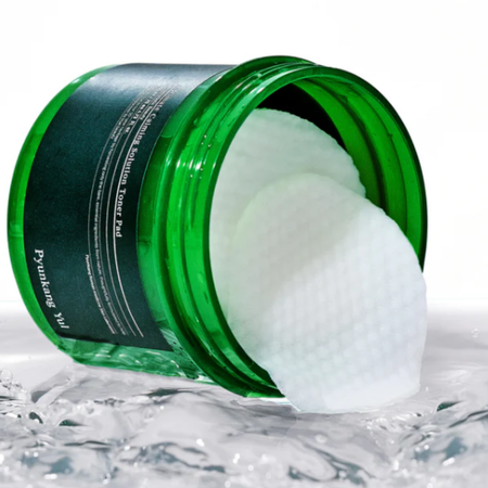 Pyunkang Yul - Ultimate Calming Solution Toner Pad, 70 szt - kojące płatki tonizujące do twarzy