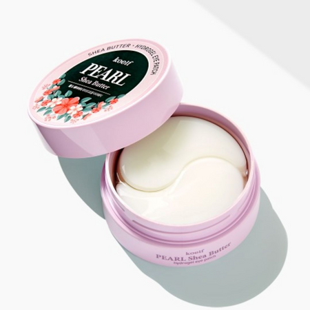 Petitfee - Koelf Pearl & Shea Butter Hydrogel Eye Patch - 60szt. - Hydrożelowe Płatki Pod Oczy