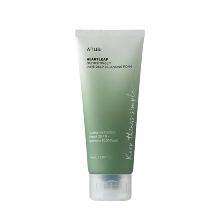 ANUA - Heartleaf Quercetinol Cleansing Foam - 150ml - Pianka do Oczyszczania Twarzy