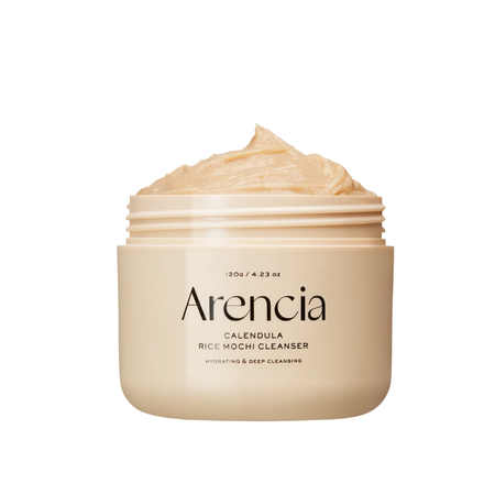 Arencia - Calendula Rice Mochi Cleanser - 120g - Oczyszczająca Pasta do Mycia Twarzy