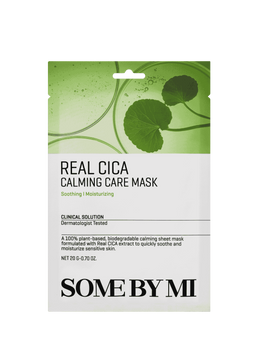 SOME BY MI - Real Cica Calming Care Mask - 20g - Łagodząca Maseczka w Płachcie
