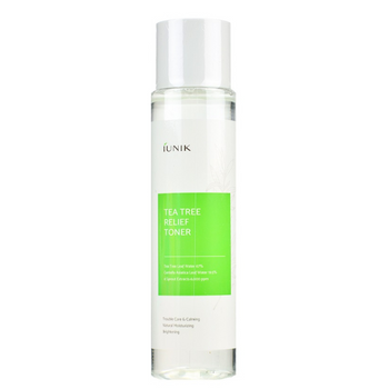 iUNIK - Tea Tree Relief Toner - 200ml - Kojący Toner z Ekstraktem z Drzewa Herbacianego