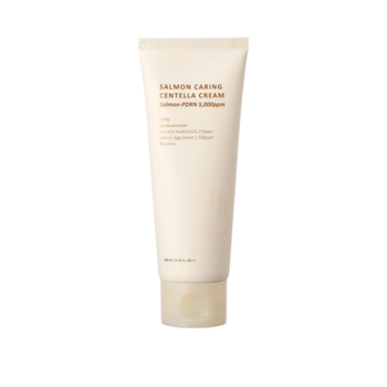 HEVEBLUE - Salmon Caring Centella Cream - 100ml  - Rewitalizujący Krem do Twarzy