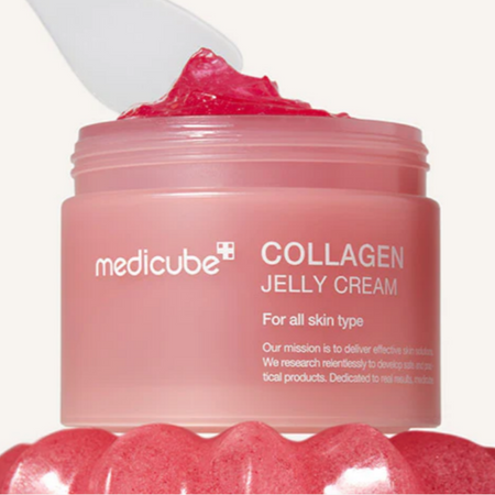 Medicube - Collagen Jelly Cream - Krem do Twarzy o Działaniu Ujędrniającym - 50ml