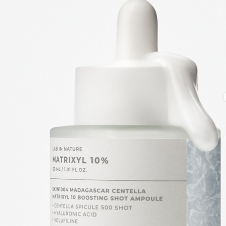 SKIN1004 - Lab in Nature, Matrixyl 10 Boosting Shot Ampoule - 30ml -  Głęboko Nawilżające Serum Do Twarzy