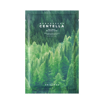 SKIN1004 - Madagascar Centella Tea-Trica Relaxing Mask - 24ml - Łagodząca Maska w Płachcie z Ekstraktem z Drzewa Herbacianego