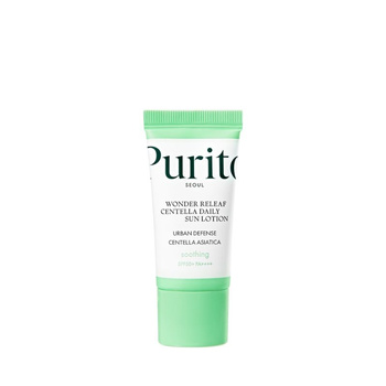 PURITO SEOUL Wonder Releaf Centella Daily Sun Lotion SPF 50+ PA++++, Ultralekki krem przeciwsłoneczny SPF50+ PA++++, 15 ml