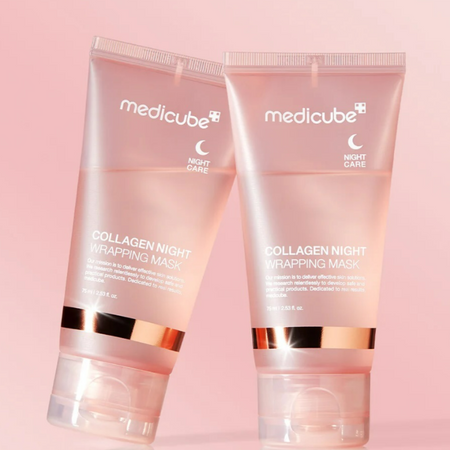 Medicube - Collagen Night Wrapping Peel Off Mask - Ujędrniająca Maska na Noc - 75ml