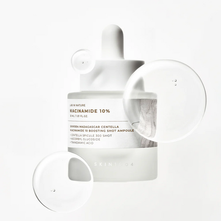 SKIN1004 - Lab in Nature, Niacinamide 10 Boosting Shot Ampoule - 30ml -  Rozświetlające Serum Do Twarzy