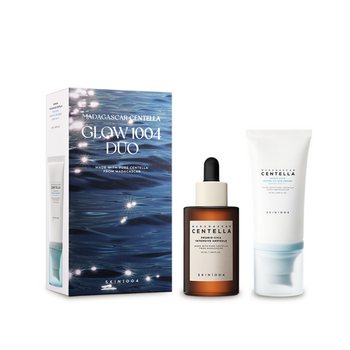 SKIN1004 - Madagascar Centella GLOW 1004 DUO -  Intensywnie Regenerujący Zestaw Do Pielęgnacji Skóry Suchej i Podrażnionej