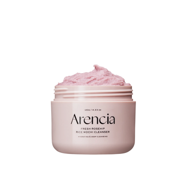 Arencia - Fresh Rosehip Rice Mochi Cleanser - 120g - Łagodząca Pasta Do Mycia Twarzy