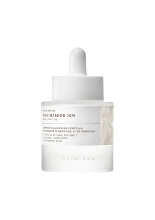 SKIN1004 - Lab in Nature, Niacinamide 10 Boosting Shot Ampoule - 30ml -  Rozświetlające Serum Do Twarzy