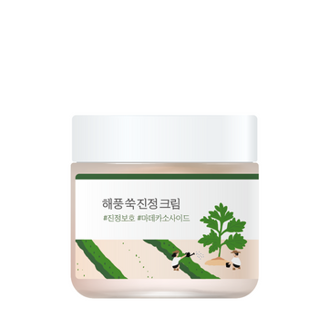 ROUND LAB - Mugwort Calming Cream - Łagodzący Krem Do Twarzy - 80ml