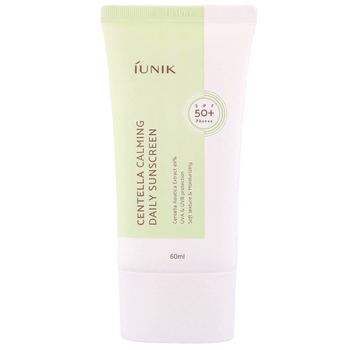 iUNIK - Centella Calming Daily Sunscreen SPF 50+ PA++++ - 60ml - Krem z Filtrem Przeciwsłonecznym
