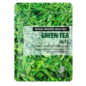 ORJENA - Green Tea Mask Sheet - Maseczka w Płachcie - 23ml