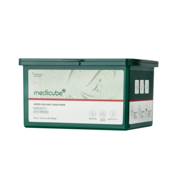 Medicube - Super Cica Daily Quick Mask - 30ea - Zestaw Łagodzących Maseczek Do Twarzy