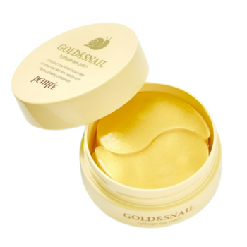 Petitfee - Gold & Snail Eye Patch - Hydrożelowe Płatki Pod Oczy - 60 szt, 84g