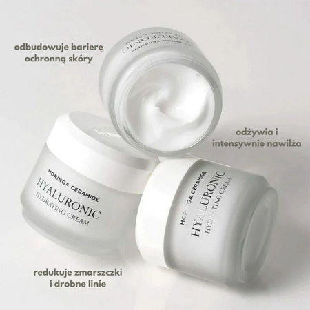 HEIMISH - Moringa Ceramide Hyaluronic Hydrating Cream - 50ml - Krem z Ceramidami Do Twarzy