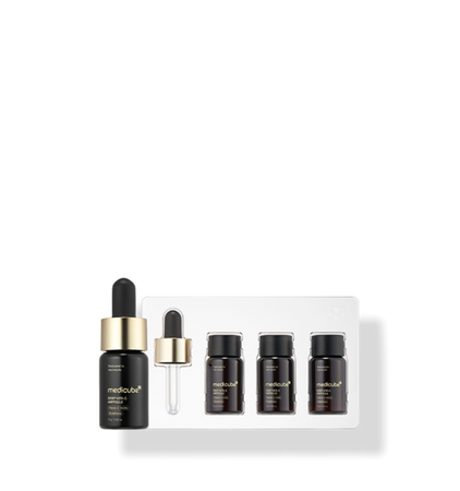 Medicube - Deep Vita C Ampoule 2.0 - 3 x 10g - Rozjaśniające Serum do Twarzy