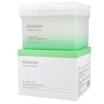 MIXSOON Centella Asiatica Toner Pad - 120 sztuk - Nawilżające Płatki Do Twarzy