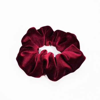 Scrunchie WELUR bordo - gumka do włosów - LeLov