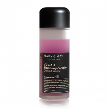 Mary&May - Vegan Blackberry Complex Cream Essence - 140ml - Kremowa Esencja Do Twarzy