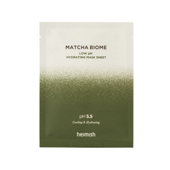 Heimish Matcha Biome Low pH Hydrating Mask Sheet - Kojąca Maska z Probiotykami - 30ml