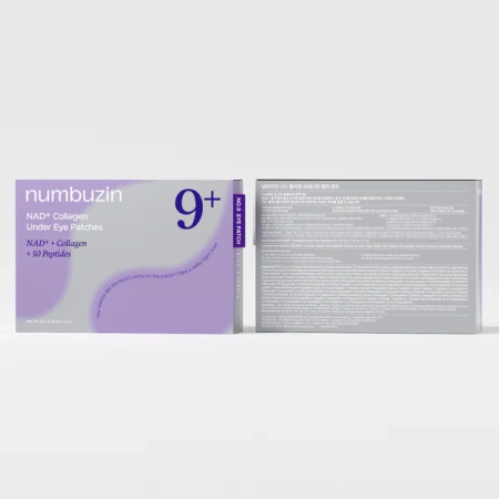 Numbuzin - No.9 NAD Collagen Under Eye Patches - 5 Par - Kolagenowe Płatki Pod Oczy