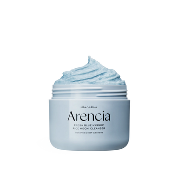 Arencia - Blue Hyssop Rice Mochi Cleanser - 120g - Nawilżająca Pasta Do Mycia Twarzy